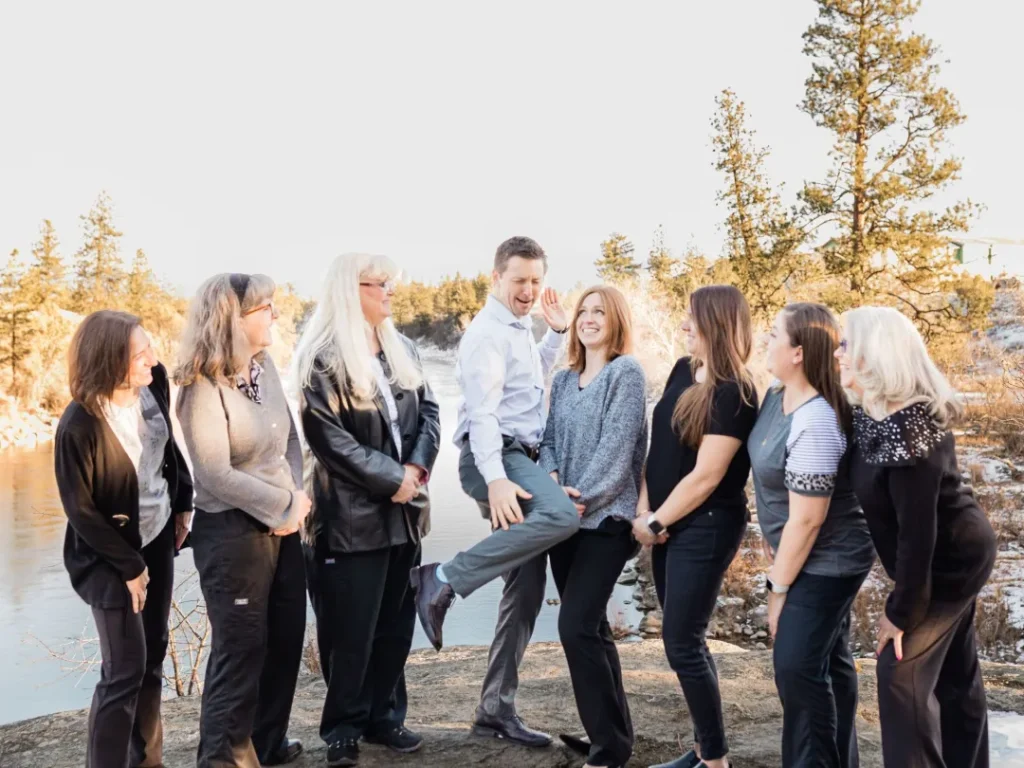 Dr. Jimmy demonstrating his best dance moves